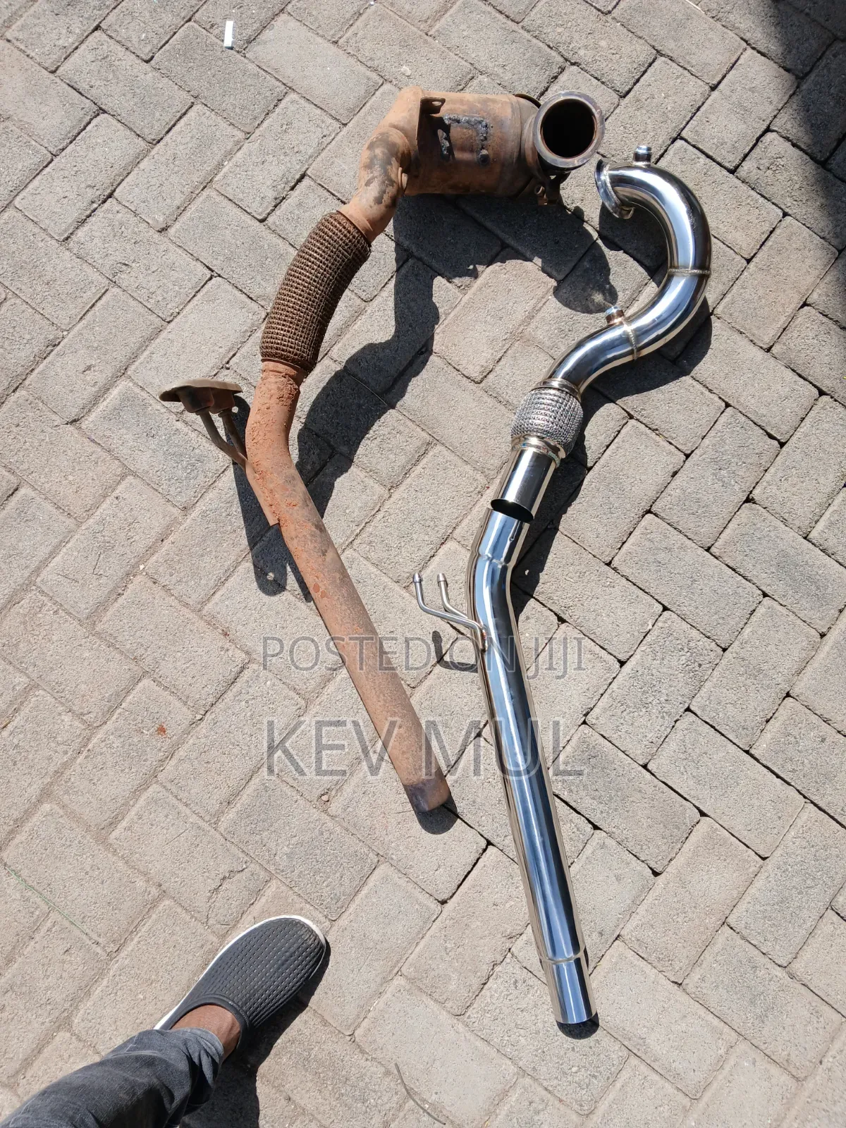 2.5 Inch Catless Downpipe
