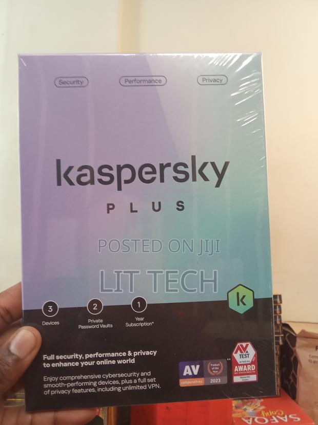 Kaspersky Plus Internet Security 3 Devices 1 Year Subscription - main view
