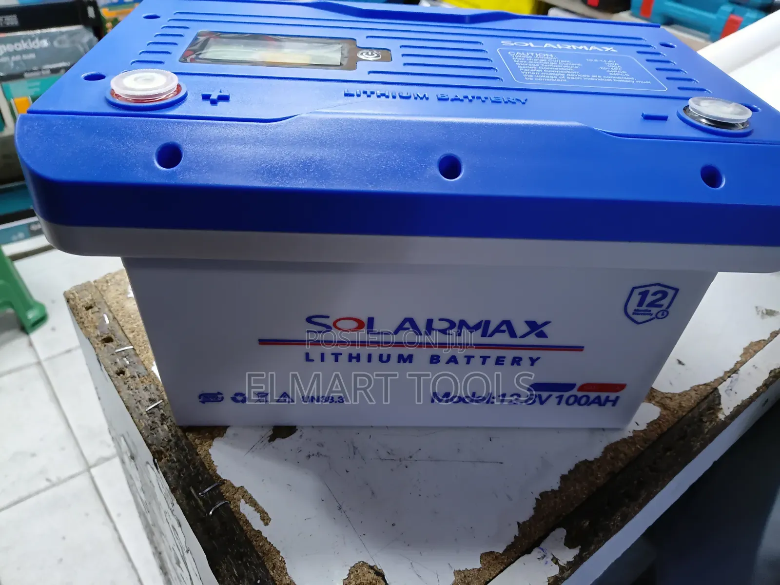 Solarmax 12.8V 100Ah Lithium Iron Phosphate