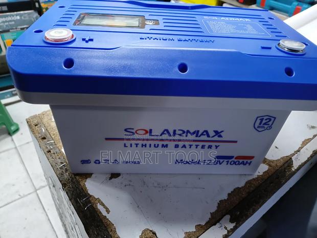 Solarmax 12.8V 100Ah Lithium Iron Phosphate - thumbnail 2