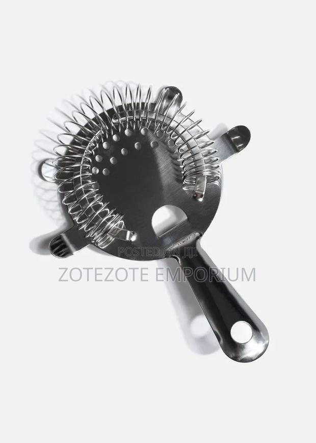 Stainless Steel Cocktail Bar Strainer - main view