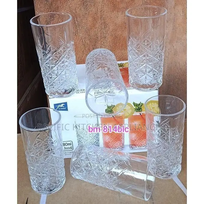 Set of 6pcs Water / Juice Glasses