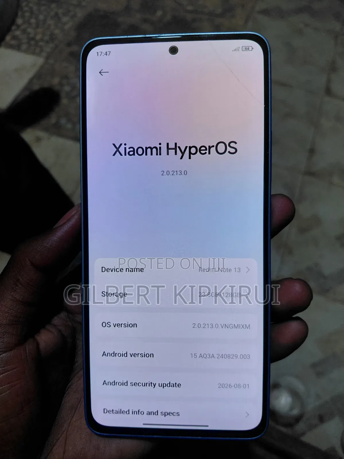Xiaomi Redmi Note 13 128 GB Blue