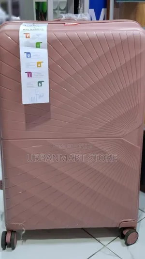 Extra Large Rubber Suitcase With 360° Wheels