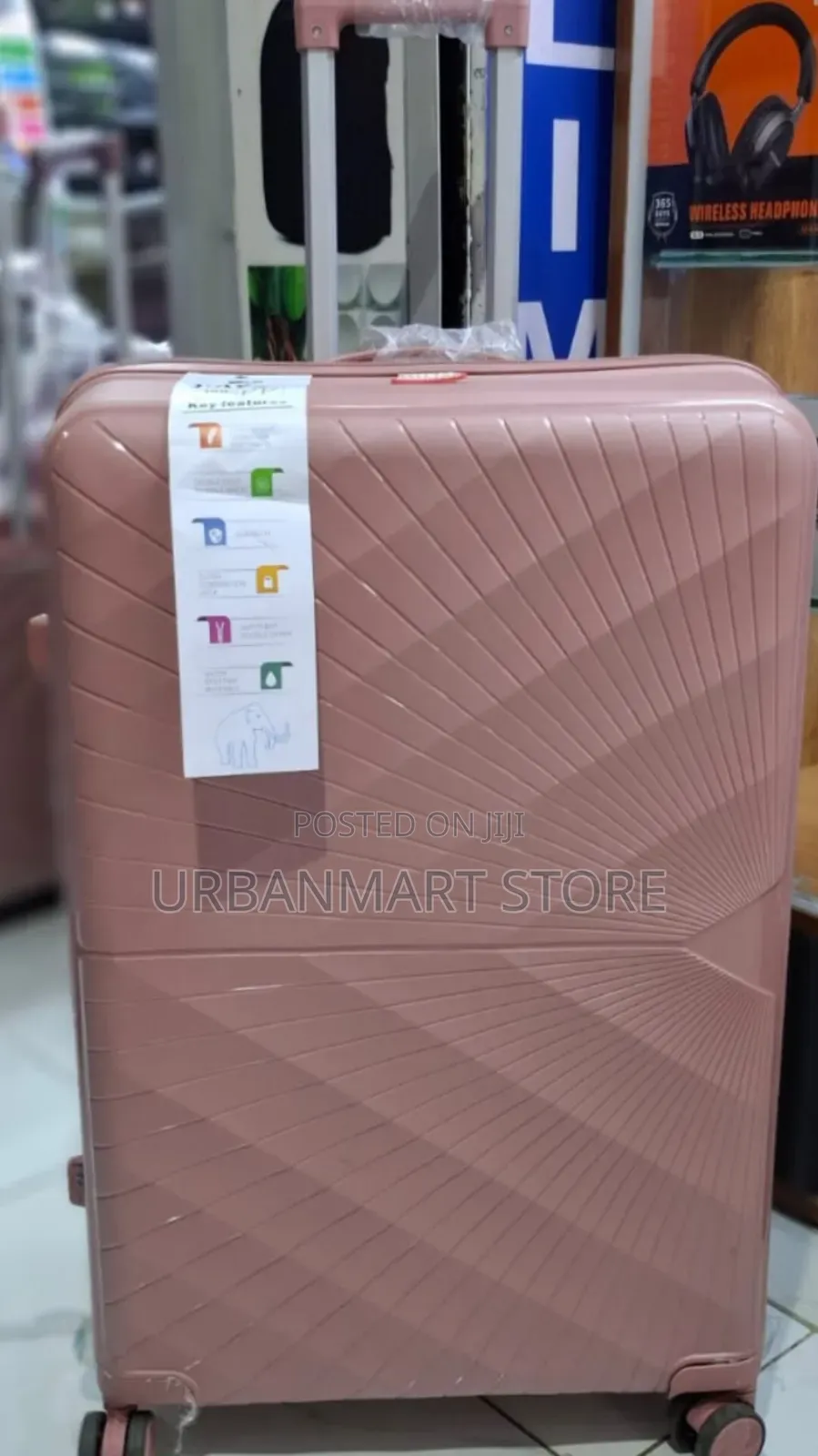 Heavy Duty Unbreakable Rubber Travel Suitcase