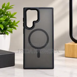 Samsung S25 Ultra Translucent Matte Back Cover With Magsafe