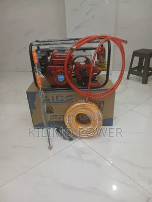 8hp Aico Japan Trolley Sprayer Petrol Engine With Hose Reels