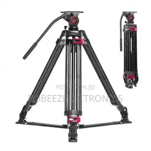 FVT-901G 79 Inch Heavy Tripod With 360 Degree Fluid Head