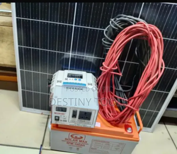100watts Solar Panel Full Kit