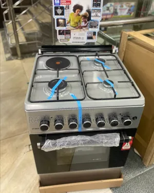 Mika Standing Cooker 58*58 3+1 Rapidplate Electricoven MST58U31E3SBEM