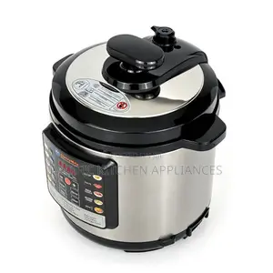 Em 6L Automatic Electric Pressure Cooker Silver EPC01