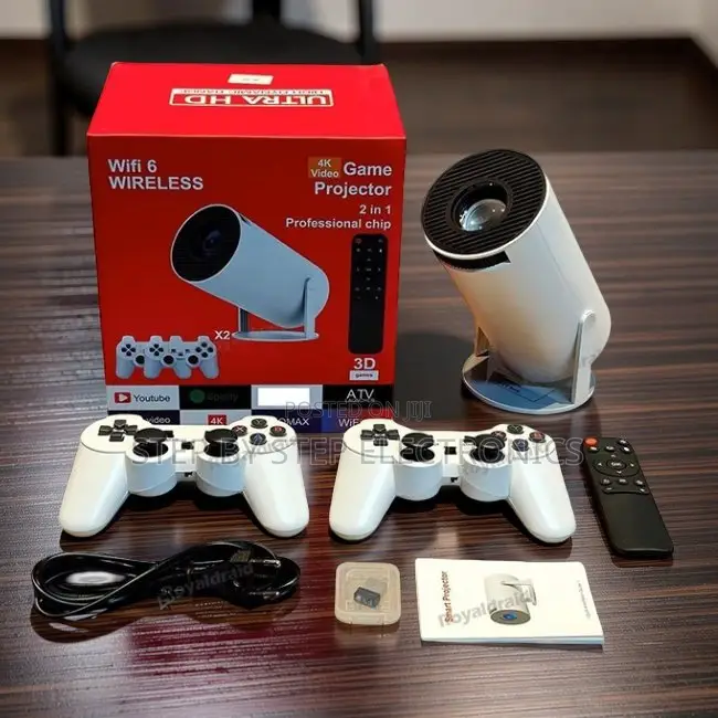 Sophisticated HY300 Pro+ 2 in 1 3D Game Gaming WIFI Android Projector