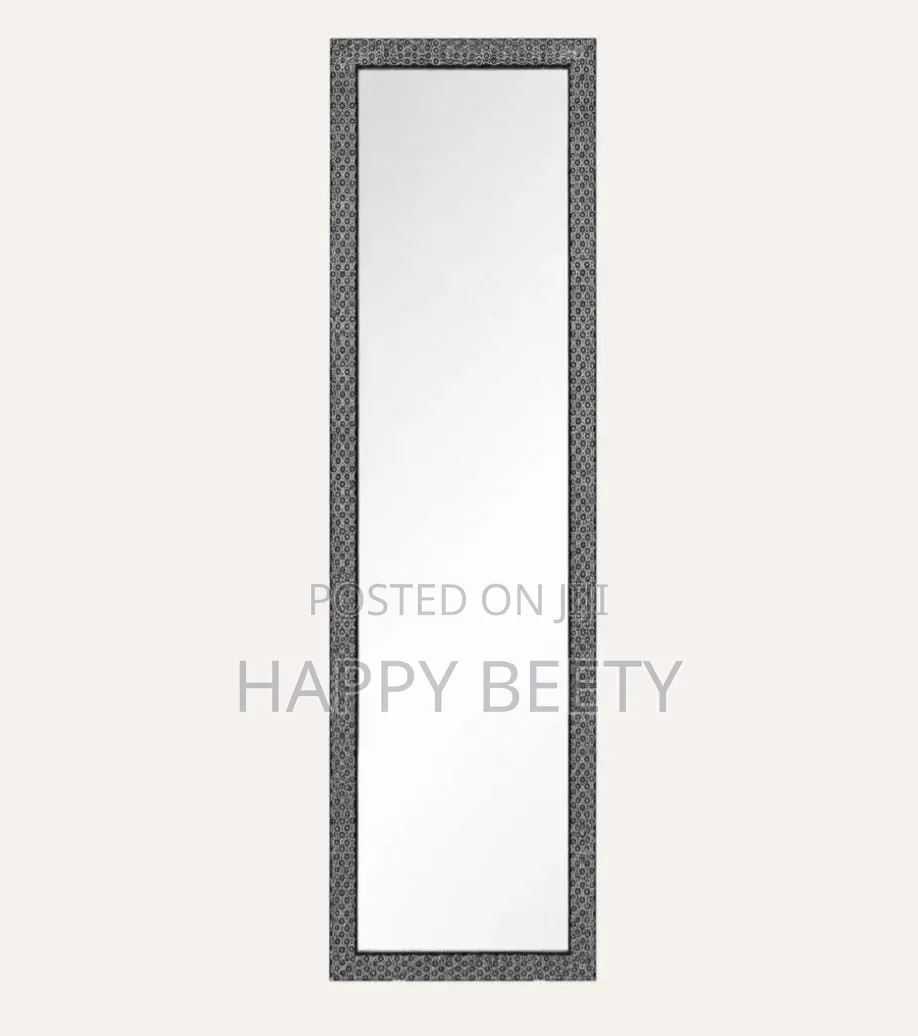 Plastic Print Floor Mirror