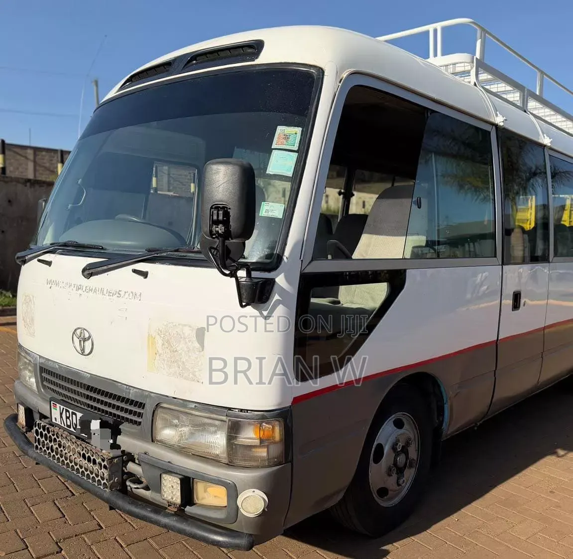 Toyota Coaster 2005 White