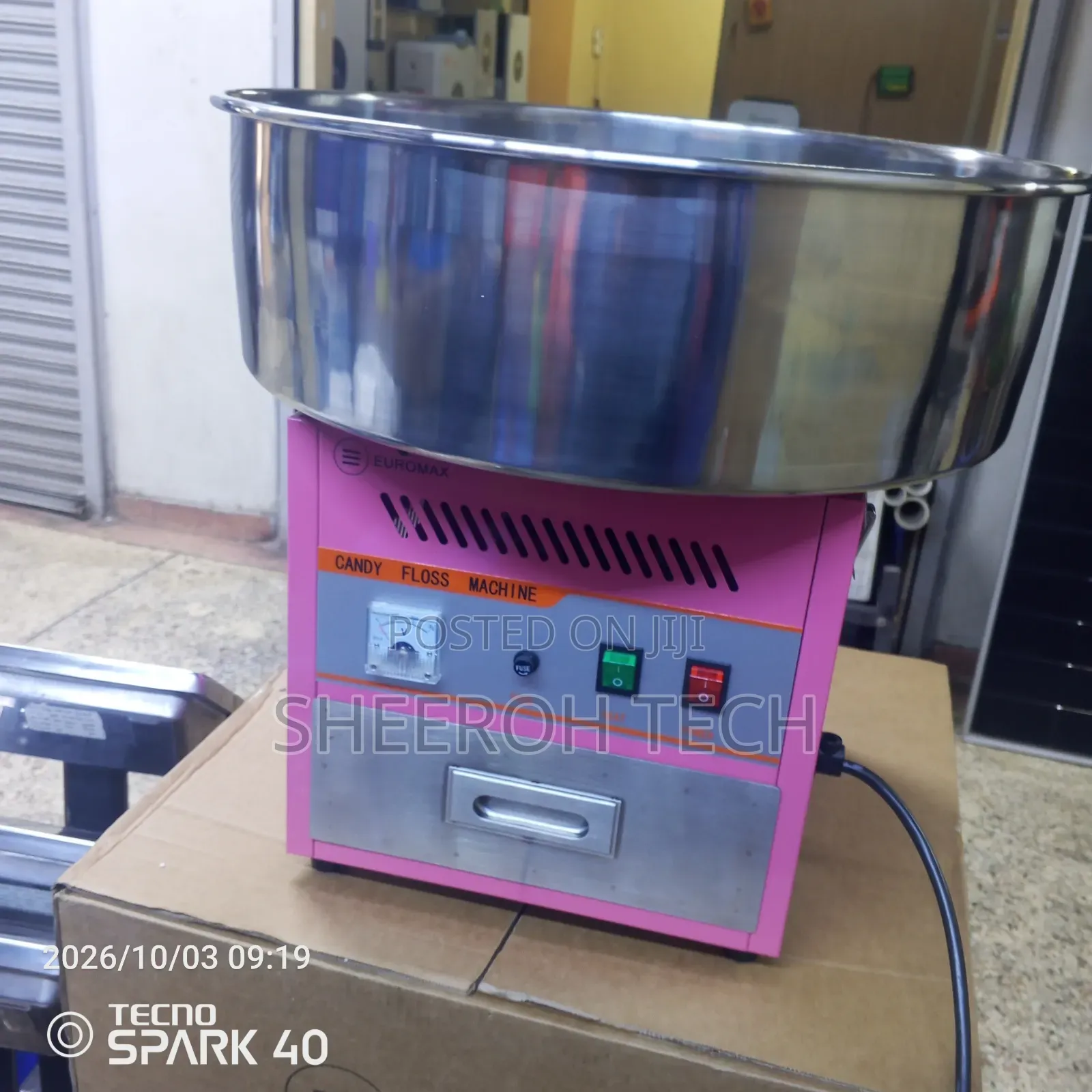 Cotton Candy Floss Machine