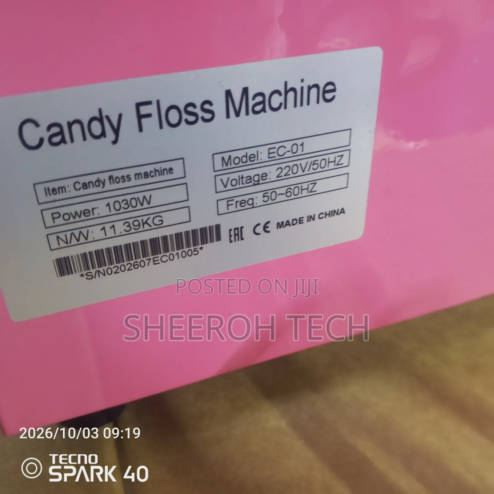 Candy Floss Machine