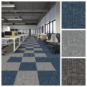 Carpet Tiles Easy-Maintenance Office Flooring