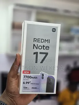New Xiaomi Redmi Note 17 128 GB Black