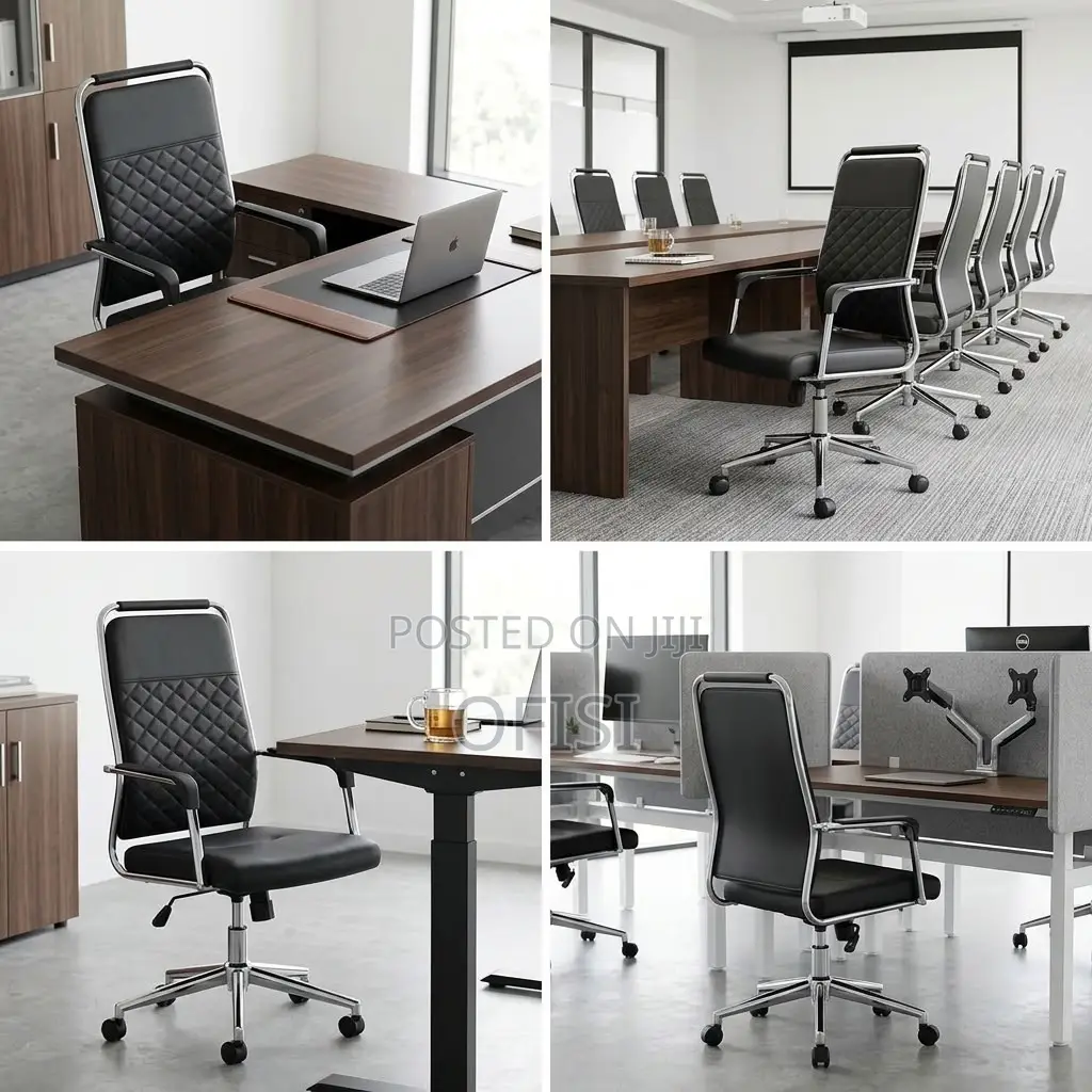 Office Chairs| High-Back Executive Office Leather Seat