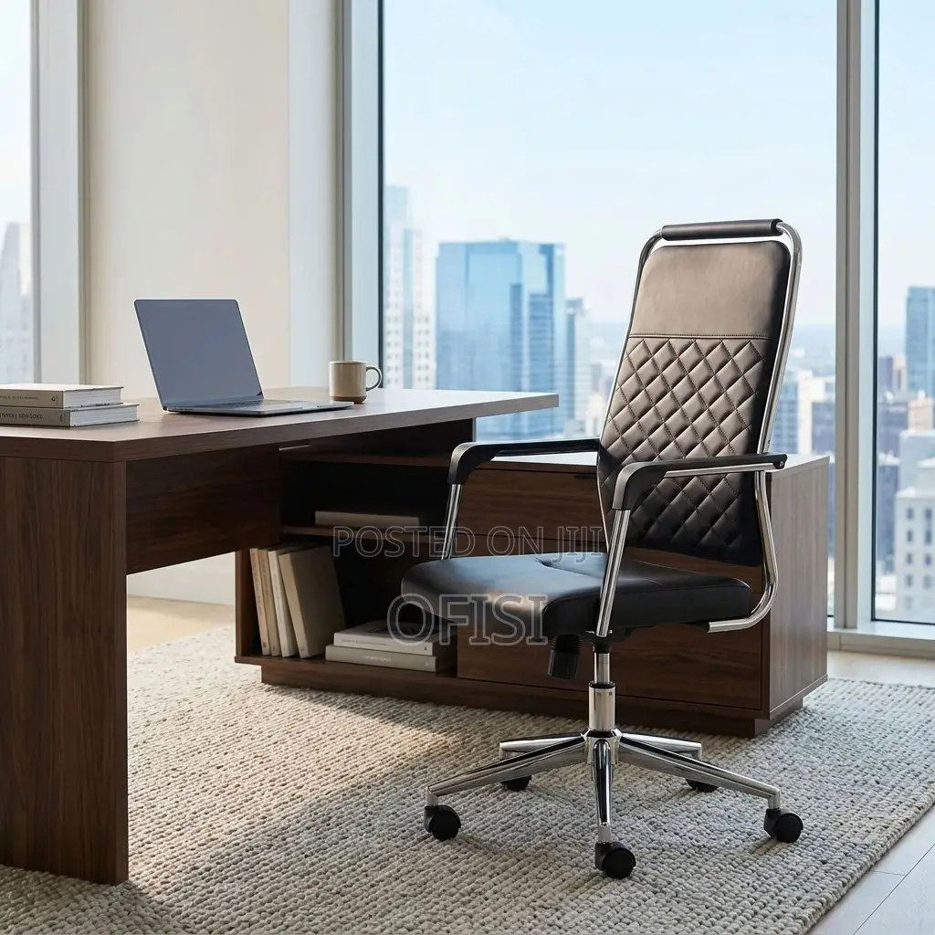 Office Chairs| High-Back Executive Office Leather Seat