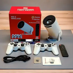 Built-in Speaker HY300 Pro+ 2 in 1 Game Gaming WIFI Android Projector