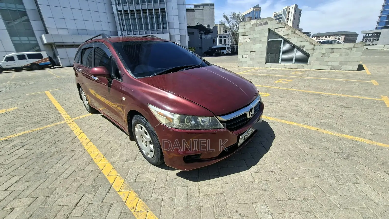 Honda Stream 1.7i LS 2008 Maroon