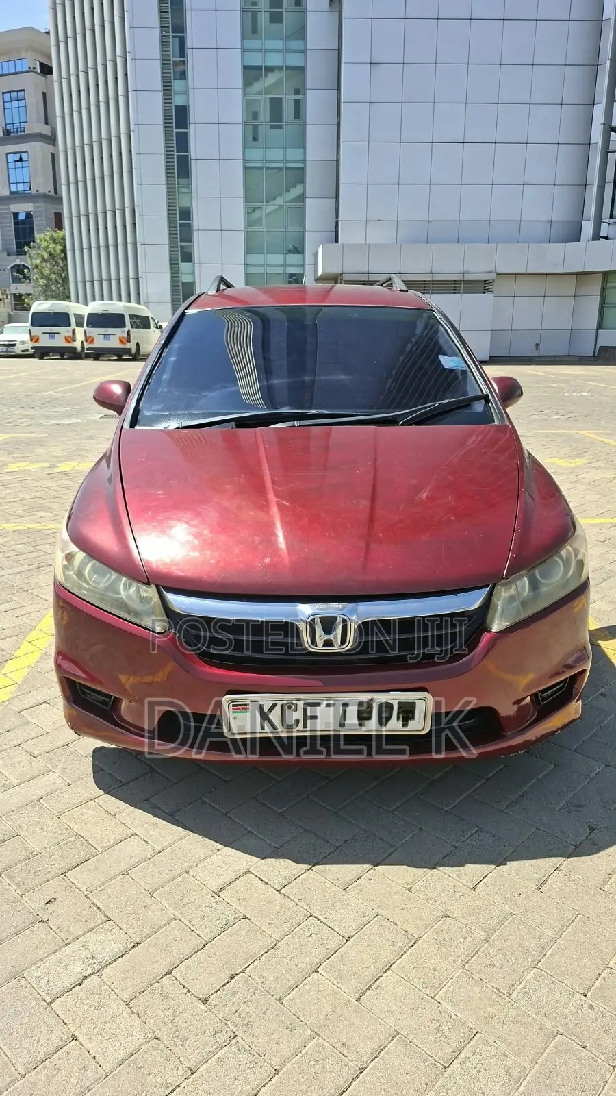 Honda Stream 1.7i LS 2008 Maroon