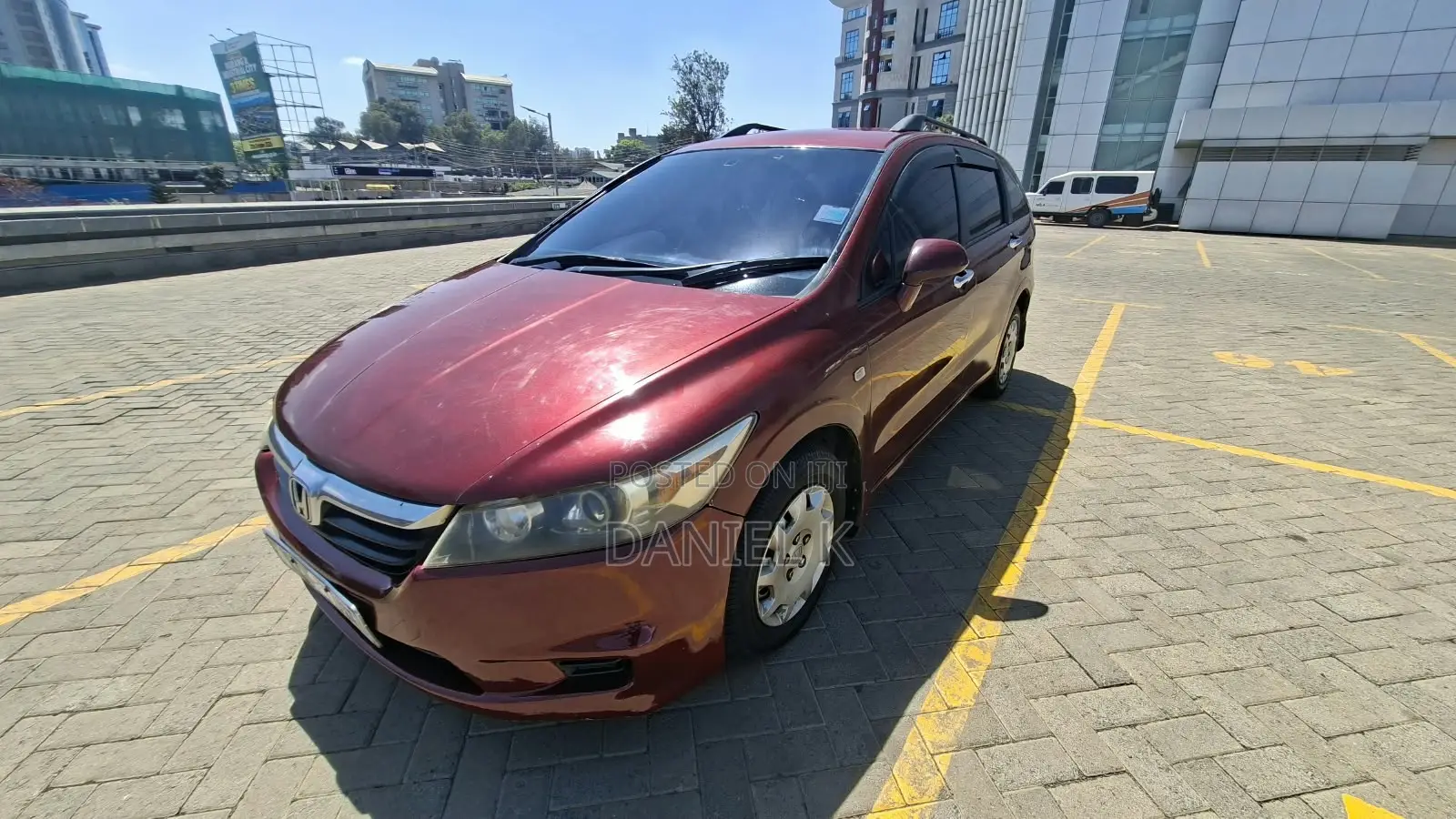 Honda Stream 1.7i LS 2008 Maroon