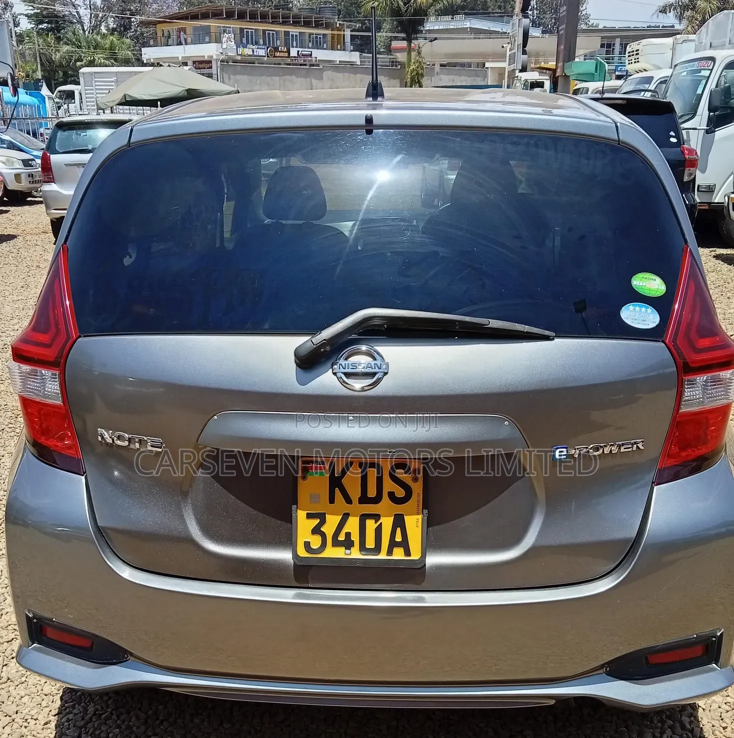 Nissan Note 2017 Gray
