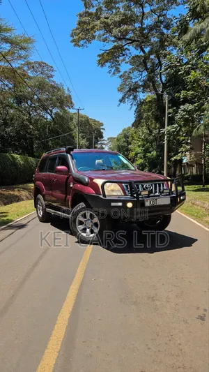 Toyota Land Cruiser 3.0 D-4D C 2006 Maroon