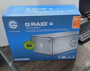 G-Technology G-Raid 20TB 2-Bay Thunderbolt 2 RAID Array (2 X 10TB)