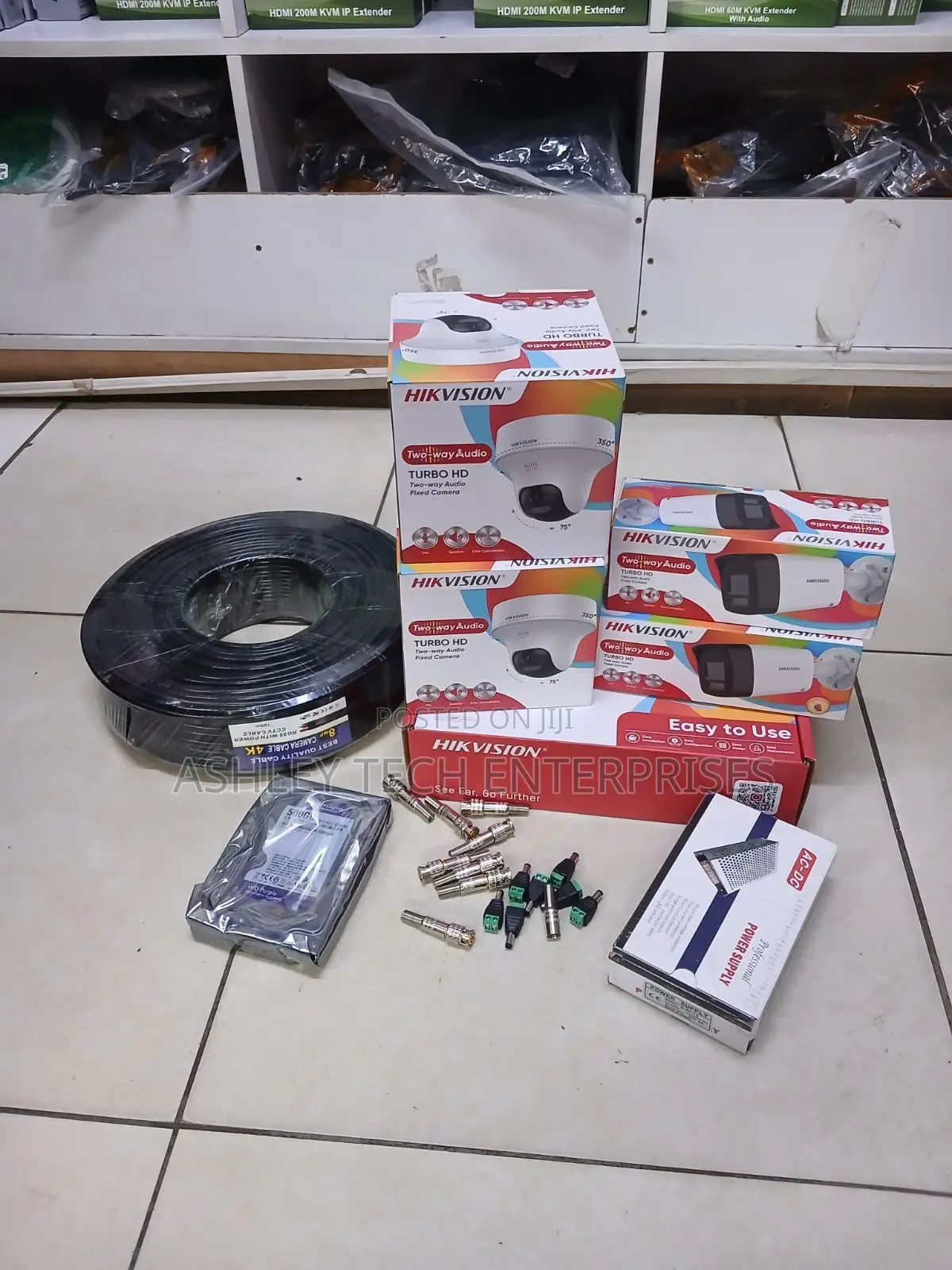 SmartVision Hikvision 4 Channel Kit Two Way HD Camera