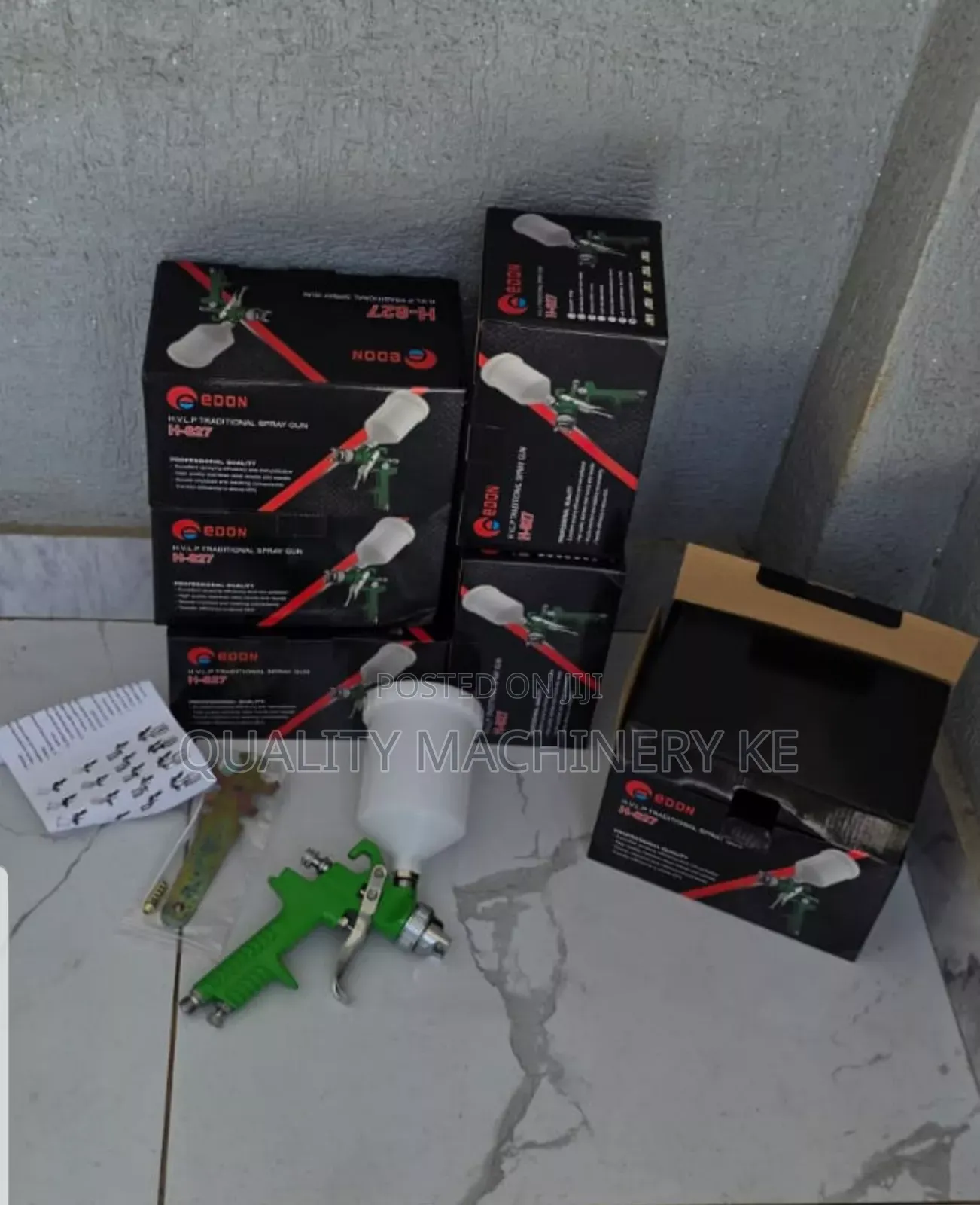 Easy to Use and Maintain Edon Spray Gun Plastic Bottle