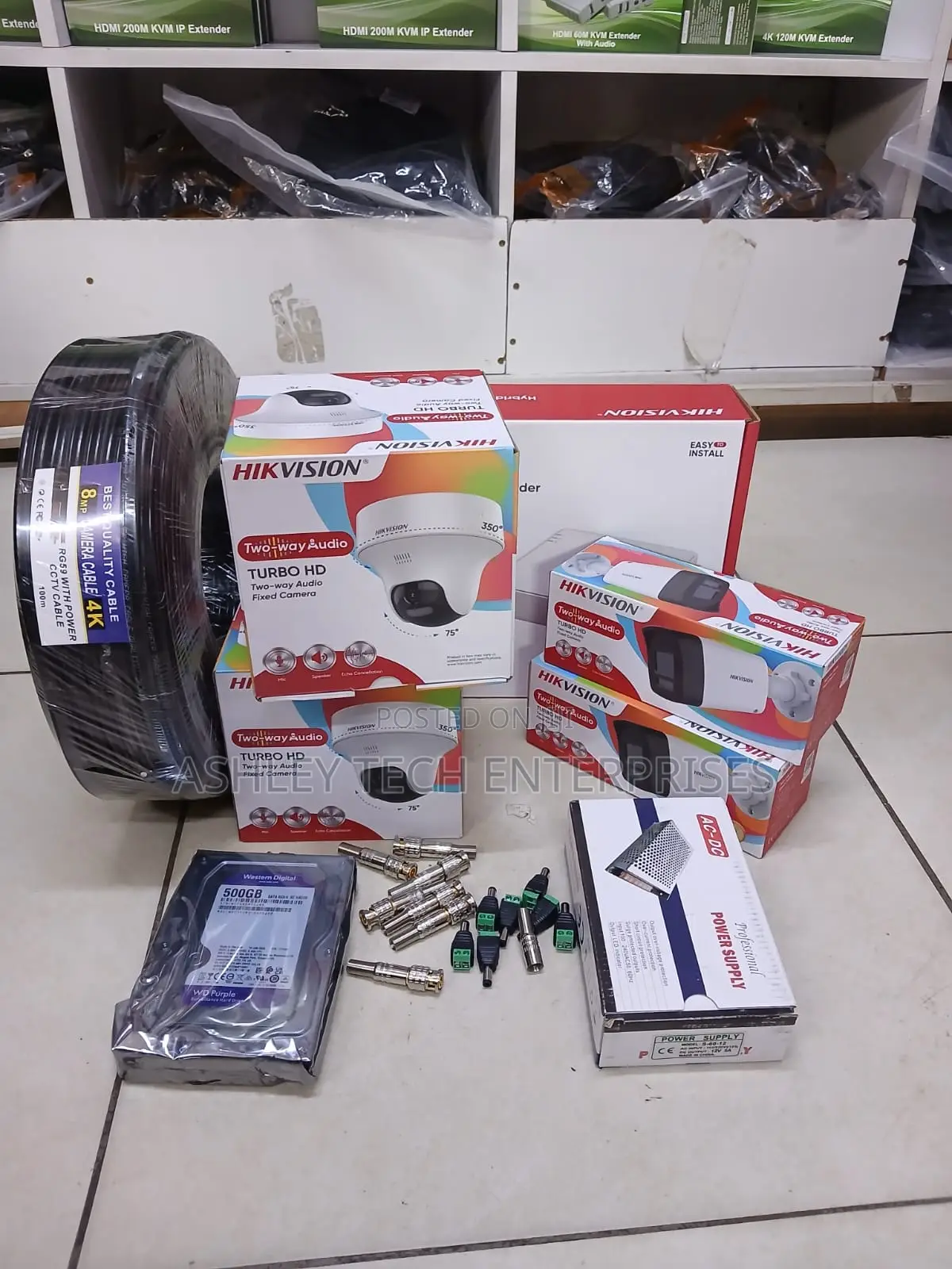 MaxProtect Hikvision 4 Channel HD With Two Way CCTV Camera