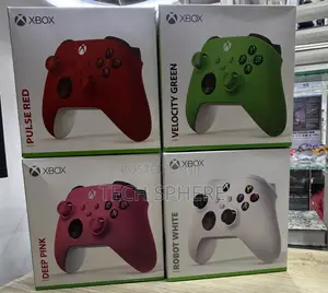 Multi-Colored Xbox Series S Controllers
