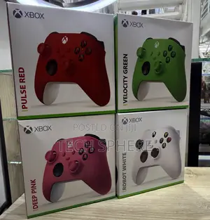 Multi-Colored Xbox Series S Controllers