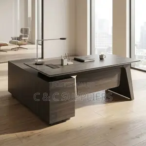 180cm Contemporary L-Shaped Work Desk