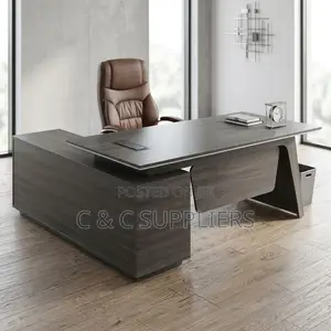180cm Contemporary L-Shaped Work Desk
