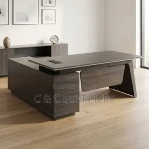 180cm Contemporary L-Shaped Work Desk