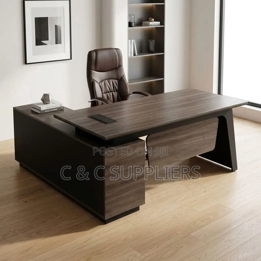 180cm Contemporary L-Shaped Work Desk