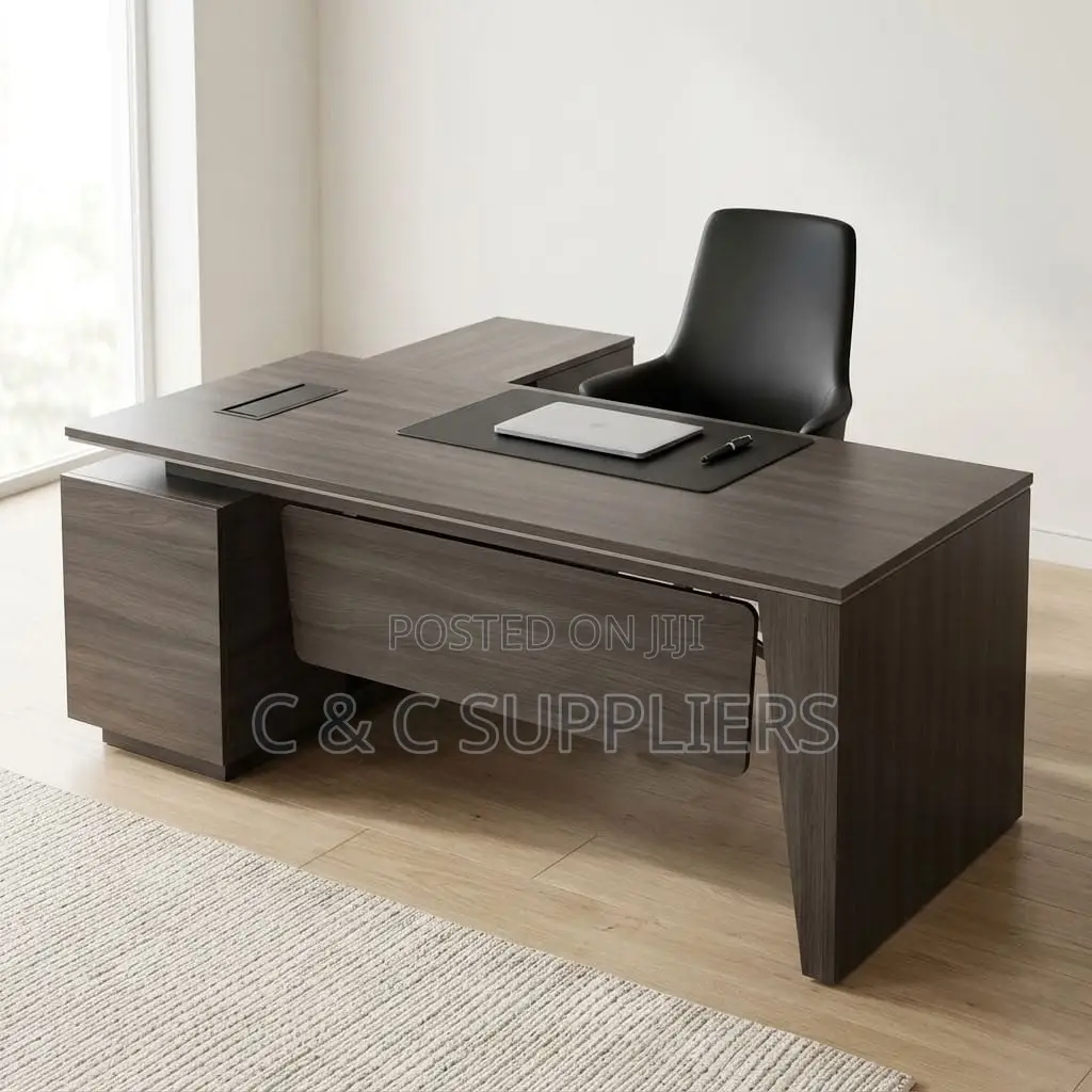 180cm Contemporary L-Shaped Work Desk