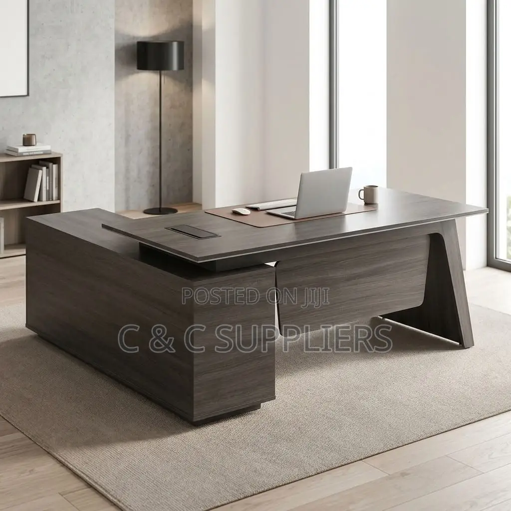180cm Contemporary L-Shaped Work Desk