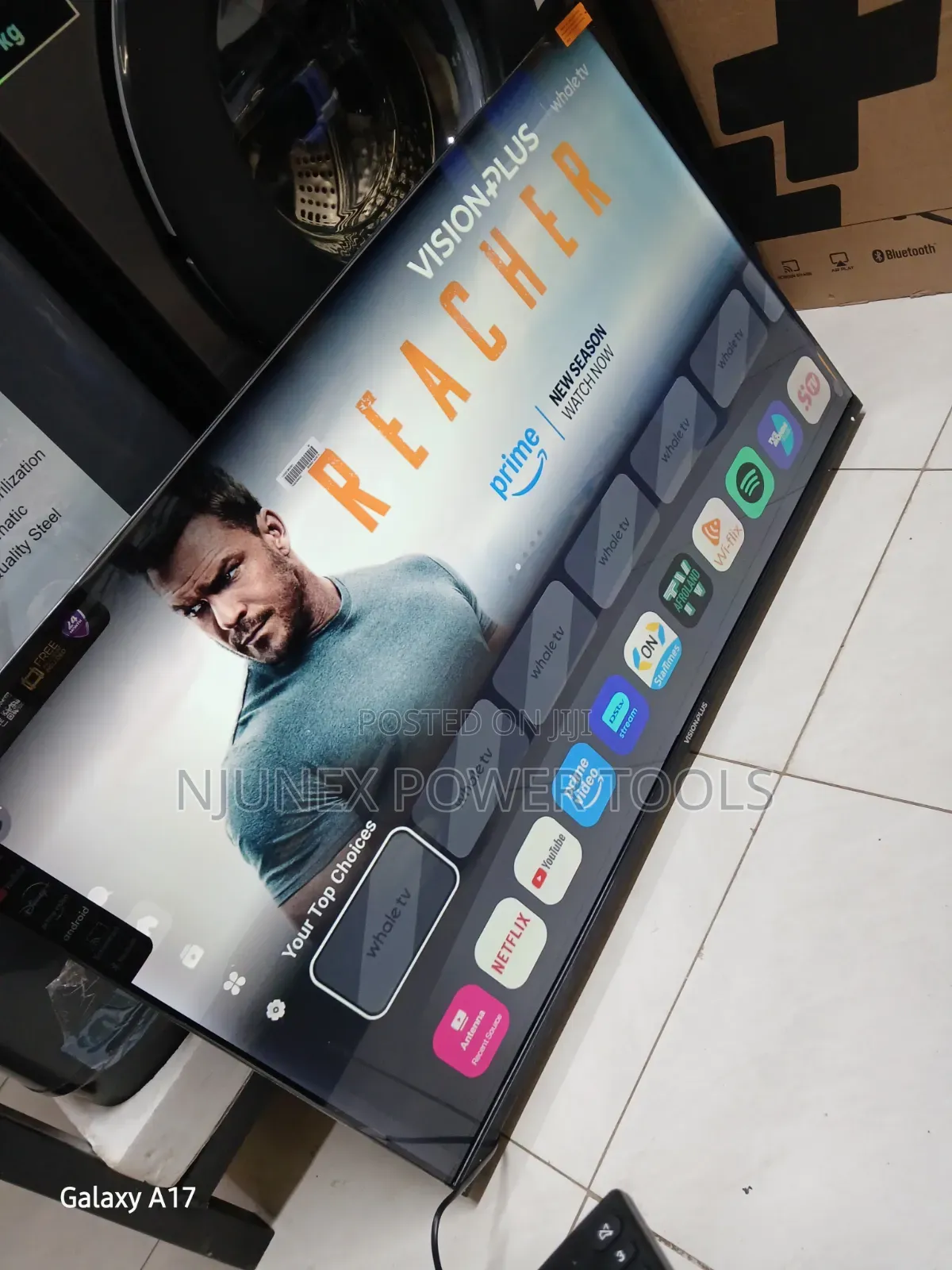 Vision Plus Smart Television Running the Whale TV
