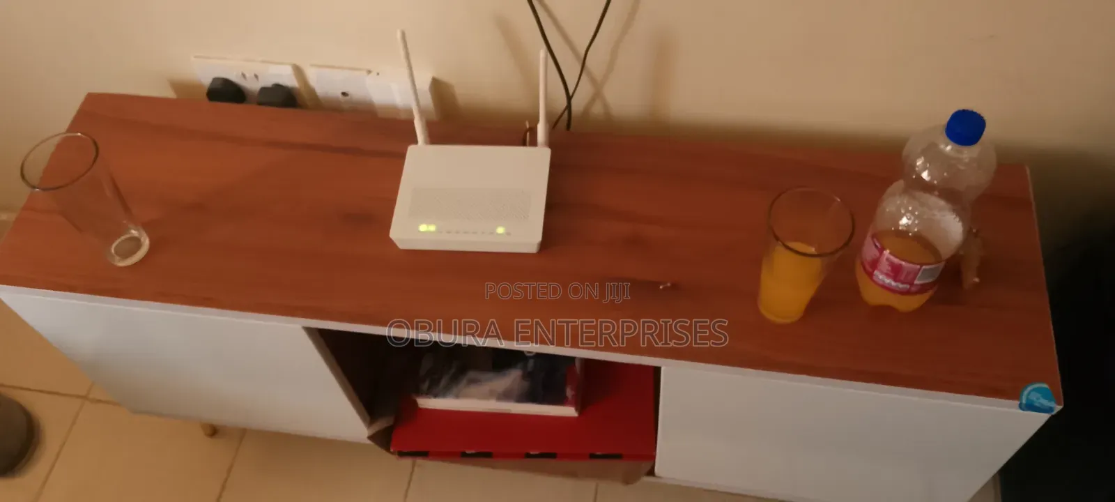 White TV Stand