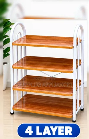Premiere 4-Tier Shoe Rack for Organized Shoe Storage