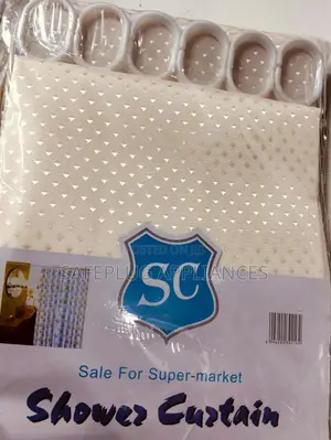 180×200cm Waterproof Shower Curtain for Bathroom Use