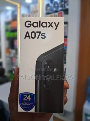 New Samsung Galaxy A07s 64 GB Black
