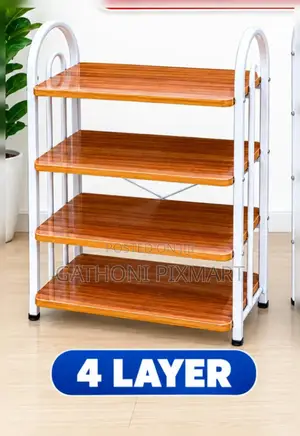 Premiere 4-Tier Shoe Stand – Practical Home Storage