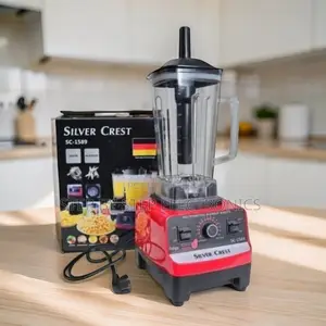 Long-Service-Life Silver Crest 2-in-1 Double Cup Blender and Grinder