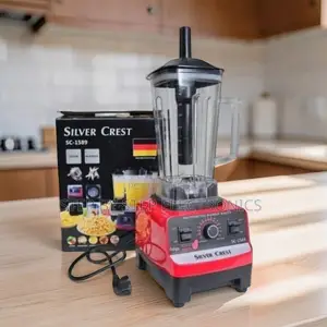 Long-Service-Life Silver Crest 2-in-1 Double Cup Blender and Grinder